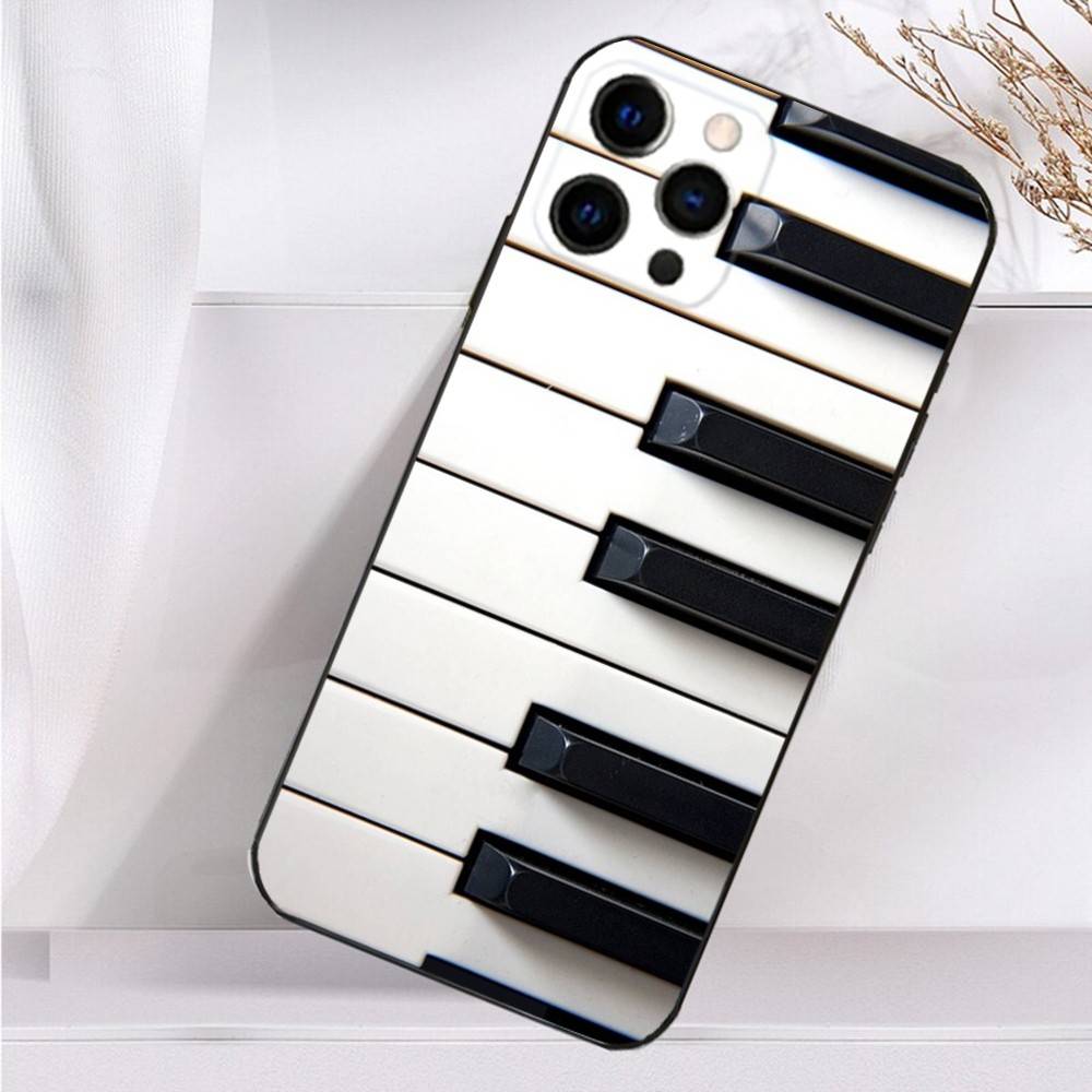 Keyboard Art Piano Phone Case For iPhone 16,15,14,13,12,11 Plus,Pro Max,XS,X,XR,SE,Mini,8,7 Soft Silicone Black Cover iPhone12
Keyboard Art Piano Phone Case For iPhone 16,15,14,13,12,11 Plus,Pro Max,XS,X,XR,SE,Mini,8,7 Soft Silicone Black Cover iPhone12