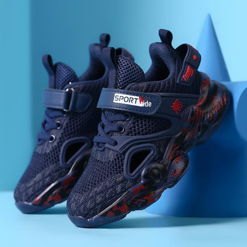 Summer Style Breathable Double Mesh Boys Flyknit Sports Shoes for Kids - Hollowed-Out Soft Sole Size 35, Length 22.4cm
Summer Style Breathable Double Mesh Boys Flyknit Sports Shoes for Kids - Hollowed-Out Soft Sole Size 35, Length 22.4cm