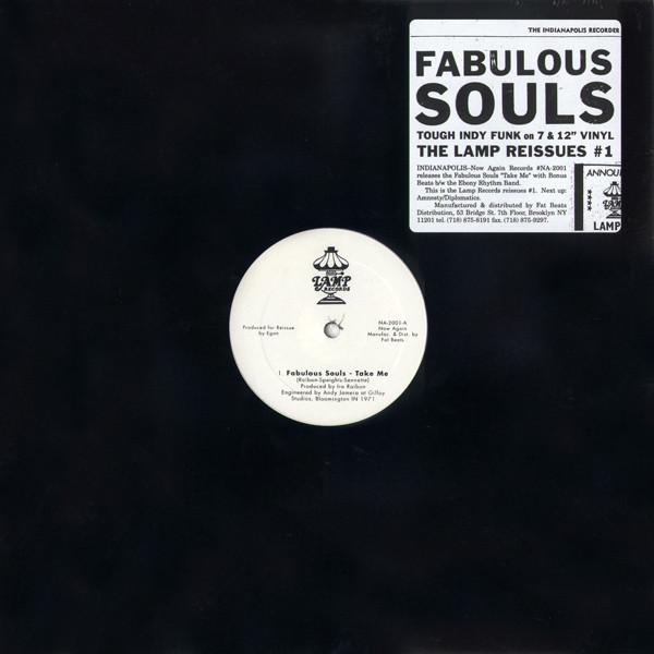 12inch Record FABULOUS SOULS EBONY RHYTHM BAND Take Me The Thought Of Losing You NA2001 2002 US SoulFunk Used
12inch Record FABULOUS SOULS EBONY RHYTHM BAND Take Me The Thought Of Losing You NA2001 2002 US SoulFunk Used