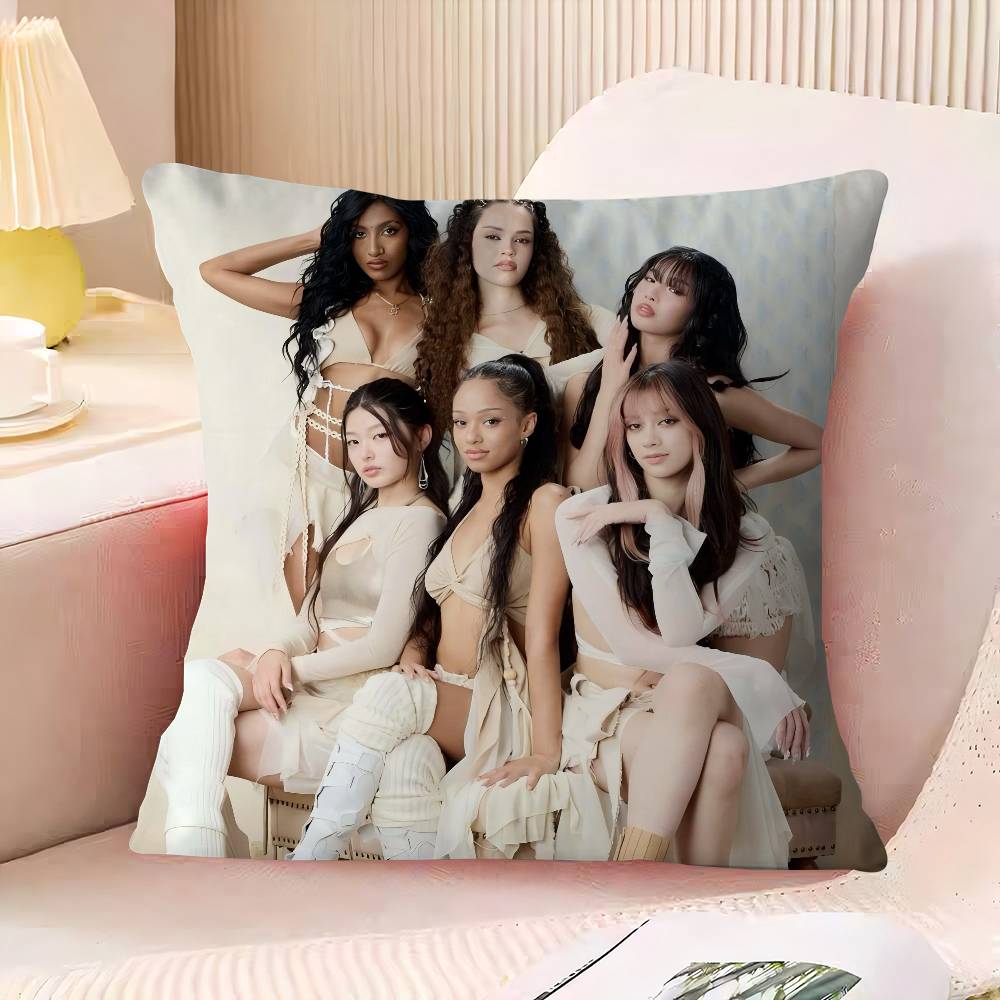 K-KATSEYE Pillow Case Square Cushion Cover 3D Soft Plush Throw Pillowcase Living Room Sofa Bedroom Home Room Bed Car Decor 16x16Inch
K-KATSEYE Pillow Case Square Cushion Cover 3D Soft Plush Throw Pillowcase Living Room Sofa Bedroom Home Room Bed Car Decor 16x16Inch