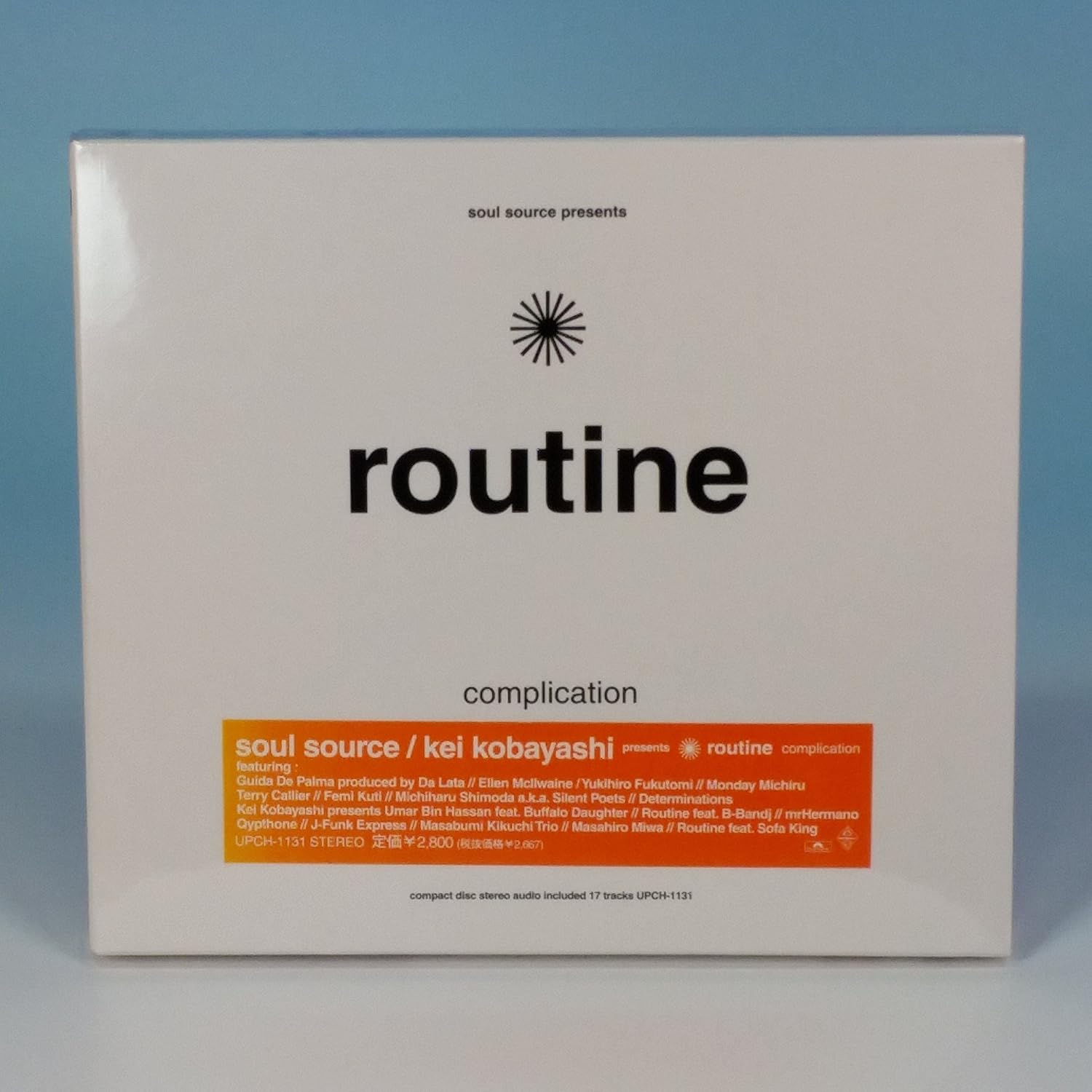 CD OMNIBUS, ELLEN MCLEWAIN, MR. HERMAN - Soul Source presents ROUTINE Compil UPCH1131PROMO Polydor 2001 Japan Dance & Electronica Used
CD OMNIBUS, ELLEN MCLEWAIN, MR. HERMAN - Soul Source presents ROUTINE Compil UPCH1131PROMO Polydor 2001 Japan Dance & Electronica Used