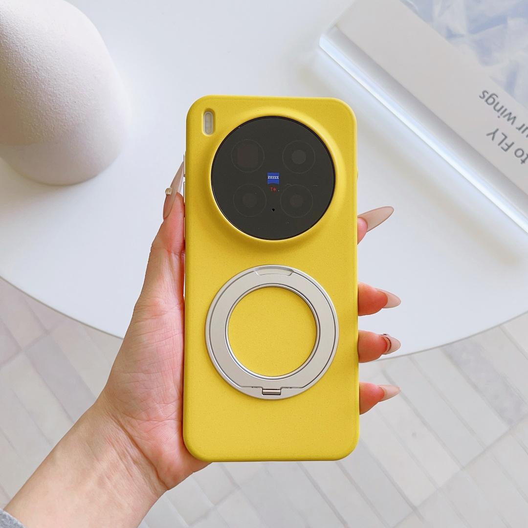 For VIVO X300 Pro Case Protective Matte Yellow Orange Color Solid Magsafe Ring Holder Pattern Mobile Phone Back Cover vivo X300
For VIVO X300 Pro Case Protective Matte Yellow Orange Color Solid Magsafe Ring Holder Pattern Mobile Phone Back Cover vivo X300