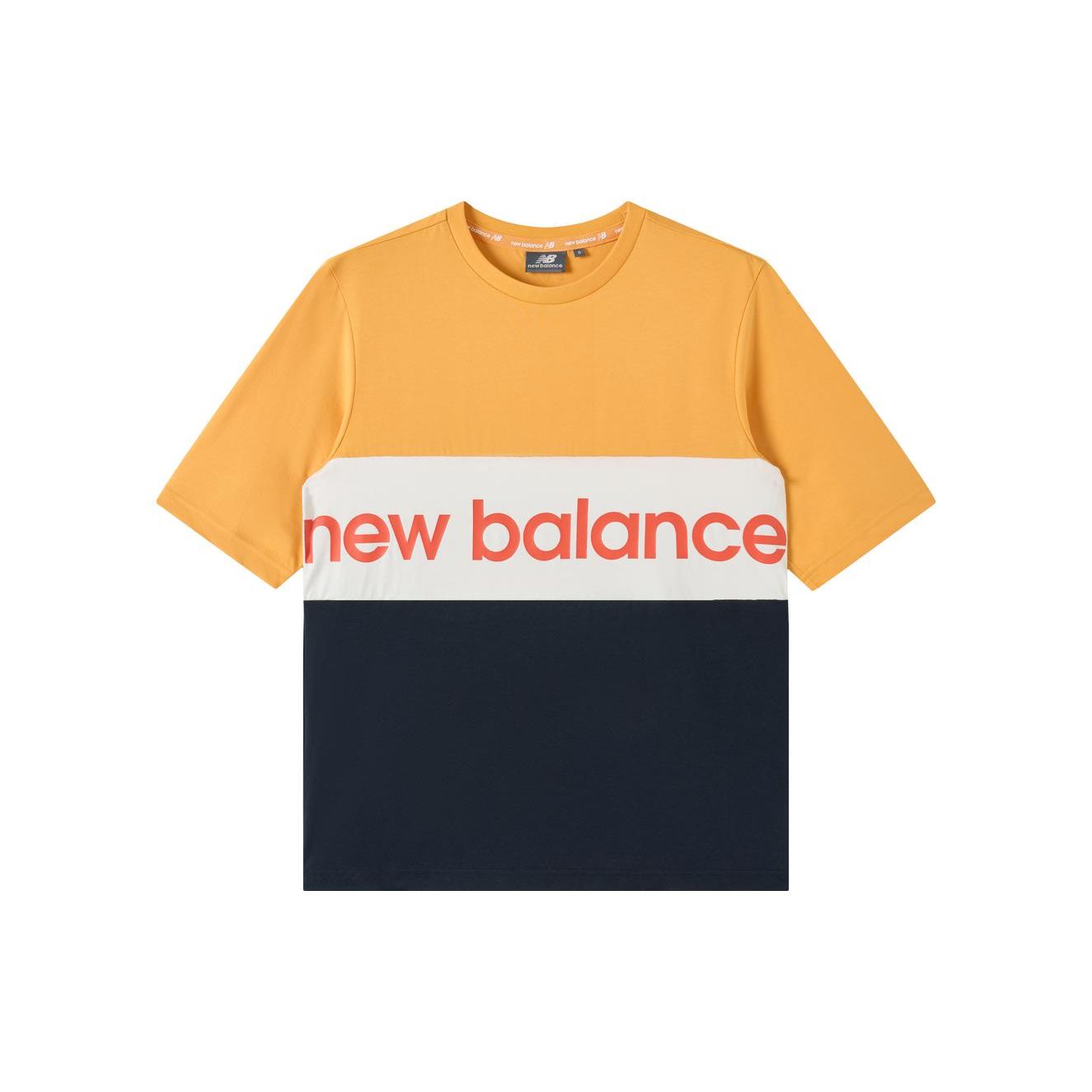 Футболка унисекс с круглым вырезом New Balance с цветными блоками и буквенным принтом, оранжевая NE92S023-YW
Футболка унисекс с круглым вырезом New Balance с цветными блоками и буквенным принтом, оранжевая NE92S023-YW