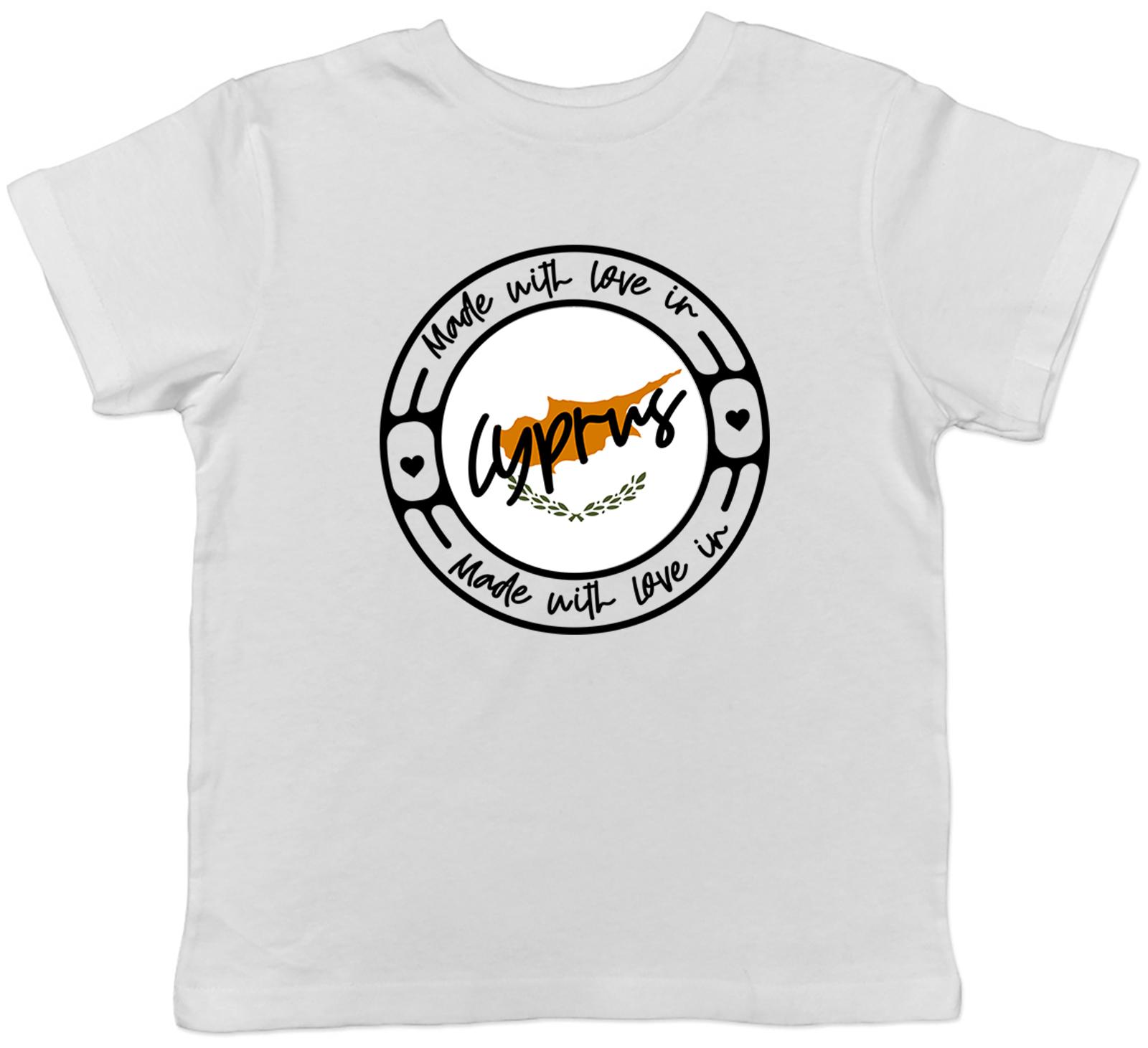 Made With Love In Cyprus Country Childrens Kids T-Shirt Boys Girls Gift 100
Made With Love In Cyprus Country Childrens Kids T-Shirt Boys Girls Gift 100