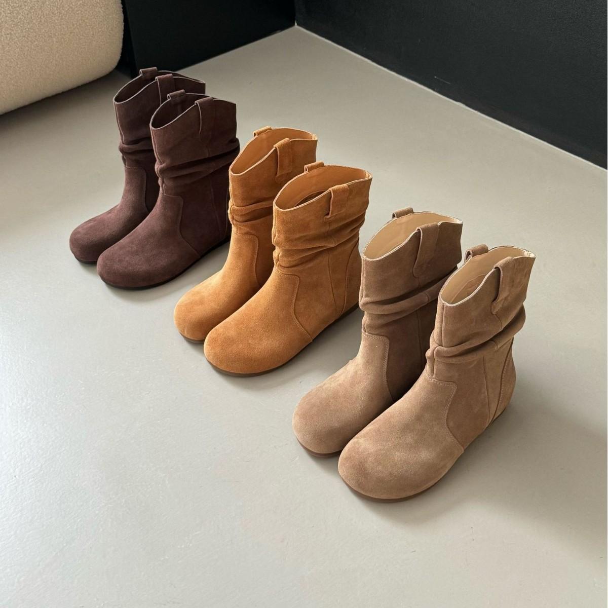 ~ Retro inner heightening small short boots women s western boots autumn and winter sleeve stacking boots slim short boots 40 верблюд
~ Retro inner heightening small short boots women s western boots autumn and winter sleeve stacking boots slim short boots 40 верблюд