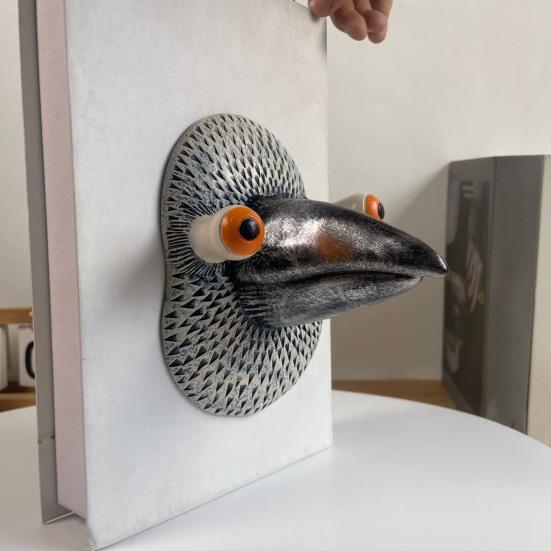 Yousheng Animal Head Wall Sculpture Colorful Resin Pigeon Head Statue Wall Art 3D Bird Ornament for Artistic Living Rooms Kitchen Indoor Decor
Yousheng Animal Head Wall Sculpture Colorful Resin Pigeon Head Statue Wall Art 3D Bird Ornament for Artistic Living Rooms Kitchen Indoor Decor