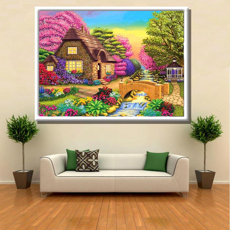 HUACAN 5D DIY Алмазный сельский пейзаж Вышивка крестиком Алмазная вышивка Мозаика Алмазный домашний декор Full square 25*30 cm
HUACAN 5D DIY Алмазный сельский пейзаж Вышивка крестиком Алмазная вышивка Мозаика Алмазный домашний декор Full square 25*30 cm