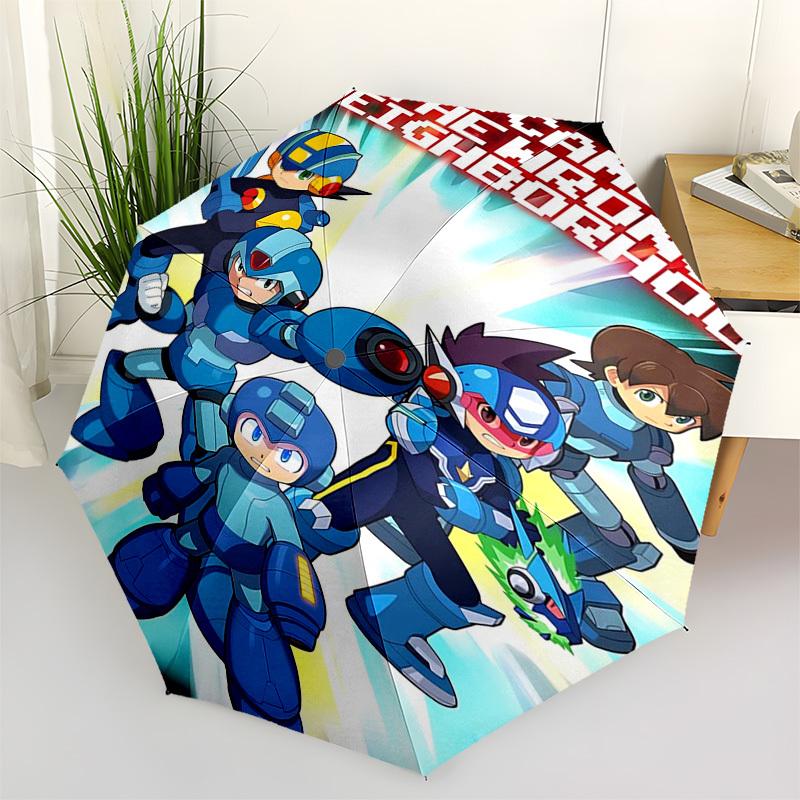1pc Mega Man Auto-Folding Umbrella: Portable 3-Fold Design with 8-Bone Iron Frame, Perfect for Fans, Travelers, Everyday Use, and Festive Gifts!Y081
1pc Mega Man Auto-Folding Umbrella: Portable 3-Fold Design with 8-Bone Iron Frame, Perfect for Fans, Travelers, Everyday Use, and Festive Gifts!Y081