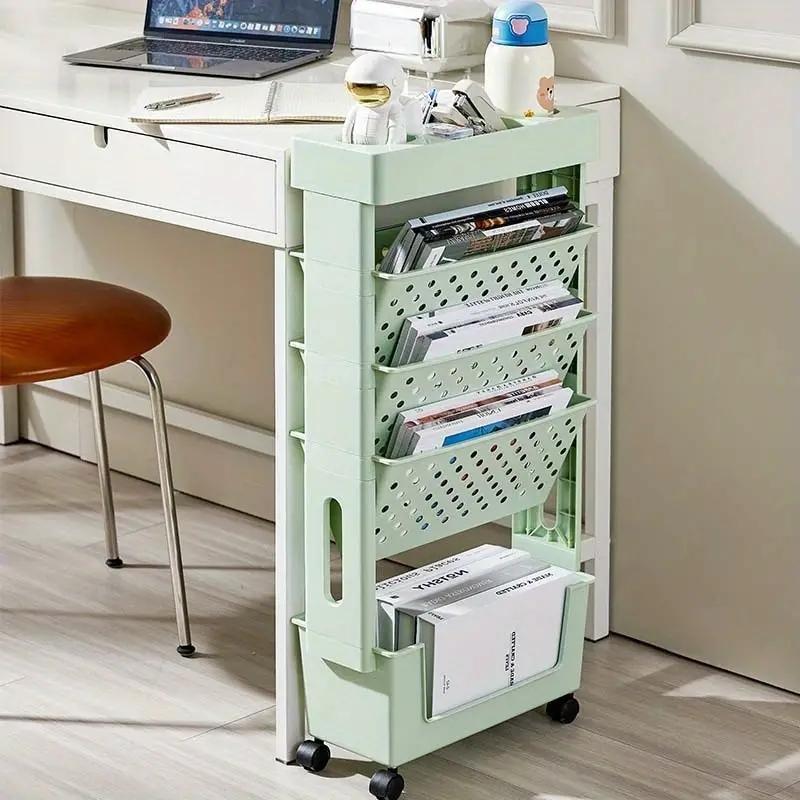 Movable Multi-layer Book Organizer Magazine Rack Storage Desk Stand for Books Stationery Accessories Office School Supplies зелений
Movable Multi-layer Book Organizer Magazine Rack Storage Desk Stand for Books Stationery Accessories Office School Supplies зелений