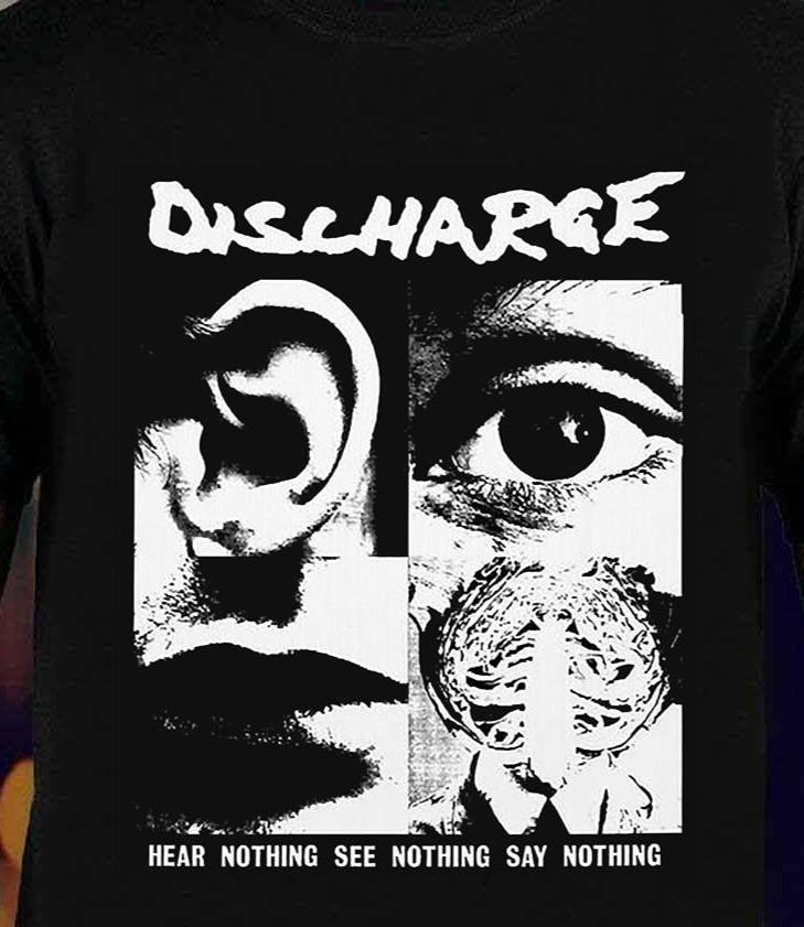 BASIC Discharge band black Tshirt short sleeve S to 5Xl All sizes XA103 Unisex T-Shirt XXXXL
BASIC Discharge band black Tshirt short sleeve S to 5Xl All sizes XA103 Unisex T-Shirt XXXXL