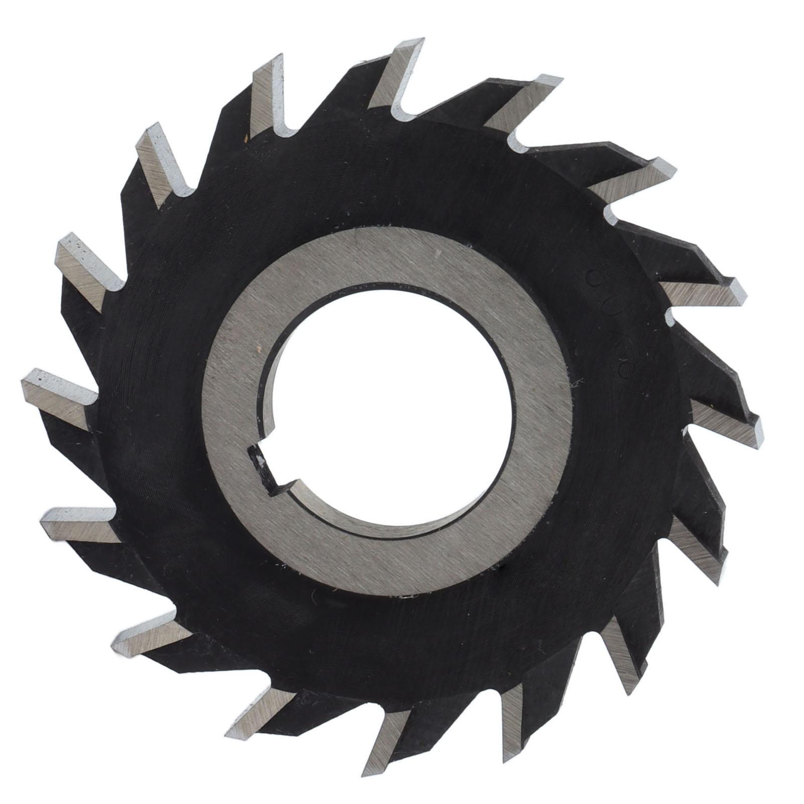 16 Teeth Milling Cutter High Speed Steel Face Mill Disc for Plane Processing 80mm Diameter
16 Teeth Milling Cutter High Speed Steel Face Mill Disc for Plane Processing 80mm Diameter