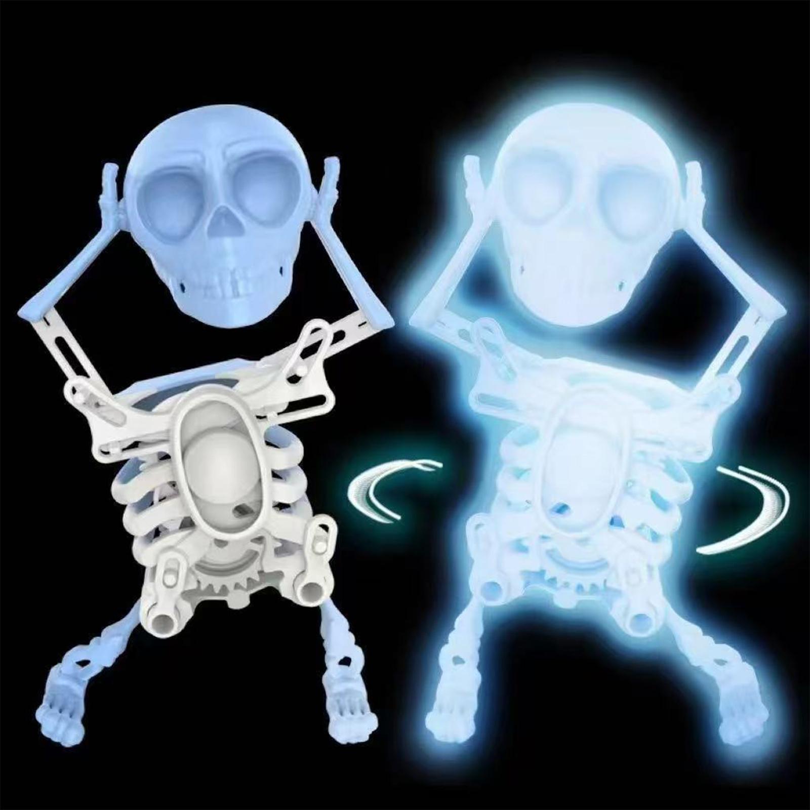 Mechanical Dancing Skeleton Toy with Glow in the Dark Feature Adjustable Joints Interactive Movement Educational Model for Kids and Adults
Mechanical Dancing Skeleton Toy with Glow in the Dark Feature Adjustable Joints Interactive Movement Educational Model for Kids and Adults