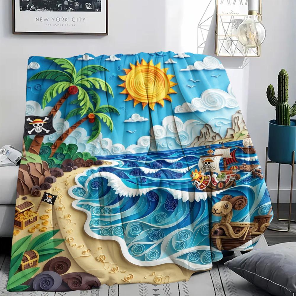 One Piece Luffy Print Flannel Blanket, Ultra Soft High Quality All Seasons Warm Throw, Home Decor Cozy Blanket, Perfect Christmas Gift 80cm x 120cm
One Piece Luffy Print Flannel Blanket, Ultra Soft High Quality All Seasons Warm Throw, Home Decor Cozy Blanket, Perfect Christmas Gift 80cm x 120cm