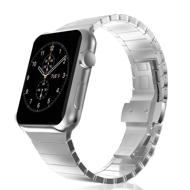 For Apple Watch Series 8/7 45mm Solid Stainless Steel Watch Band Replacement Wristband Strap with Butterfly Buckle Silver
For Apple Watch Series 8/7 45mm Solid Stainless Steel Watch Band Replacement Wristband Strap with Butterfly Buckle Silver