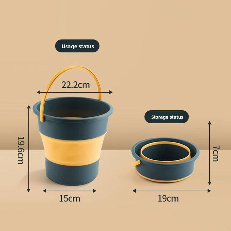Portable Foldable Bucket for Outdoor Fishing Camping Beach Thickened Collapsible Plastic Water Container Car Home Dorm Use
Portable Foldable Bucket for Outdoor Fishing Camping Beach Thickened Collapsible Plastic Water Container Car Home Dorm Use