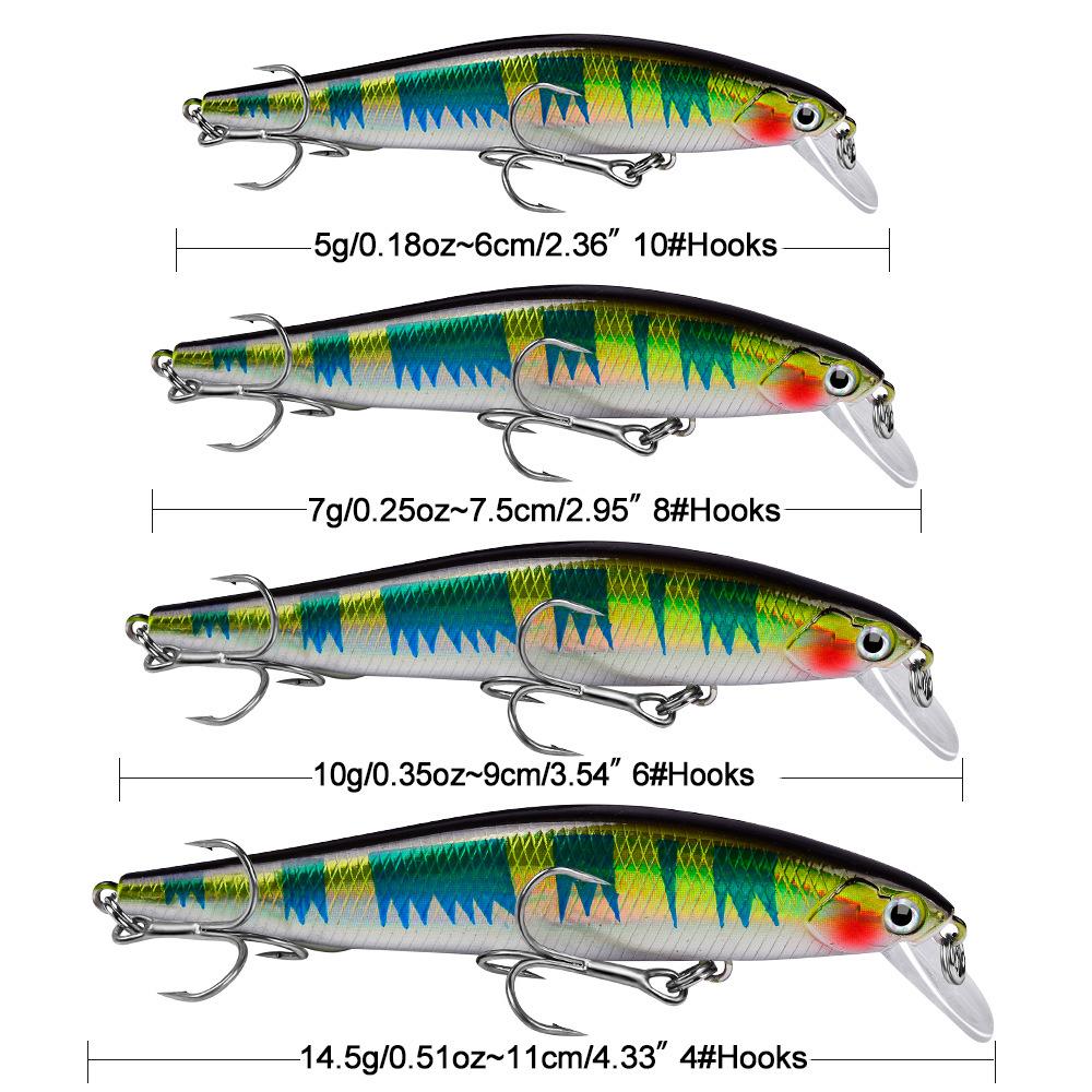 Submerged Minnow Lua Lure5-14.5GBionic lure for long-distance casting, specifically designed for freshwater and saltwater fishin 11CM 14.5G
Submerged Minnow Lua Lure5-14.5GBionic lure for long-distance casting, specifically designed for freshwater and saltwater fishin 11CM 14.5G
