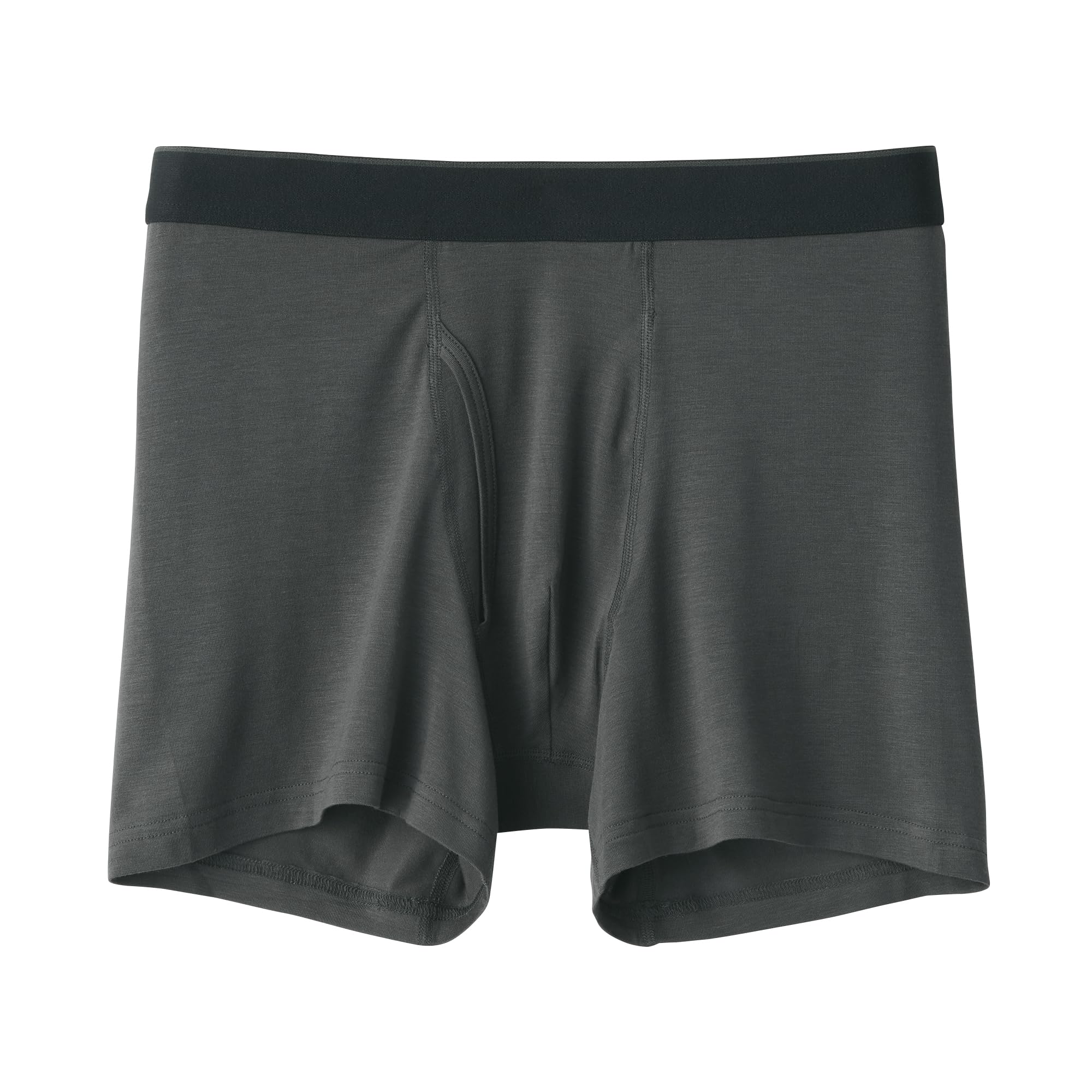 MUJI Men s Smooth Open Front Boxer Shorts Men s FAG38A4S Dark Gray Men s S
MUJI Men s Smooth Open Front Boxer Shorts Men s FAG38A4S Dark Gray Men s S