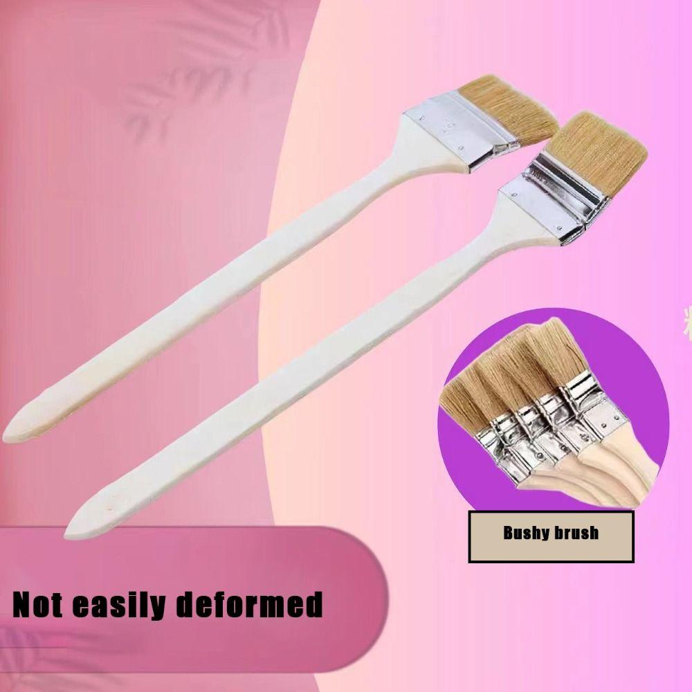 Mixed Pig Mane Hair Elbow Paint Brush Solid Wood Handle Universal Bristle Brush Painting style 2
Mixed Pig Mane Hair Elbow Paint Brush Solid Wood Handle Universal Bristle Brush Painting style 2