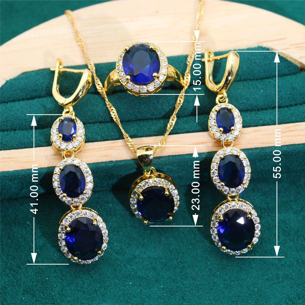 Classic Jewelry Europe and The United States Hot Anti-allergy Zircon Necklace Earring Ring 10 yards
Classic Jewelry Europe and The United States Hot Anti-allergy Zircon Necklace Earring Ring 10 yards