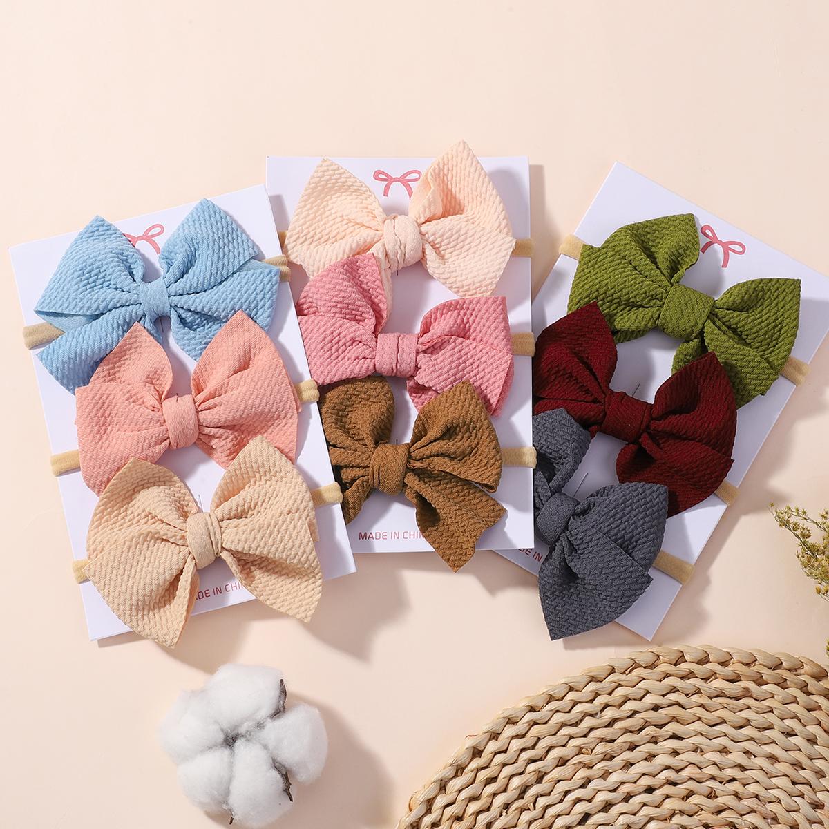 3pcs Baby Girl Bows Headband Newborn Cotton Hairband Accessory Kids HairBand Outdoor Toddler Children HeadWrap Hair Accessories
3pcs Baby Girl Bows Headband Newborn Cotton Hairband Accessory Kids HairBand Outdoor Toddler Children HeadWrap Hair Accessories
