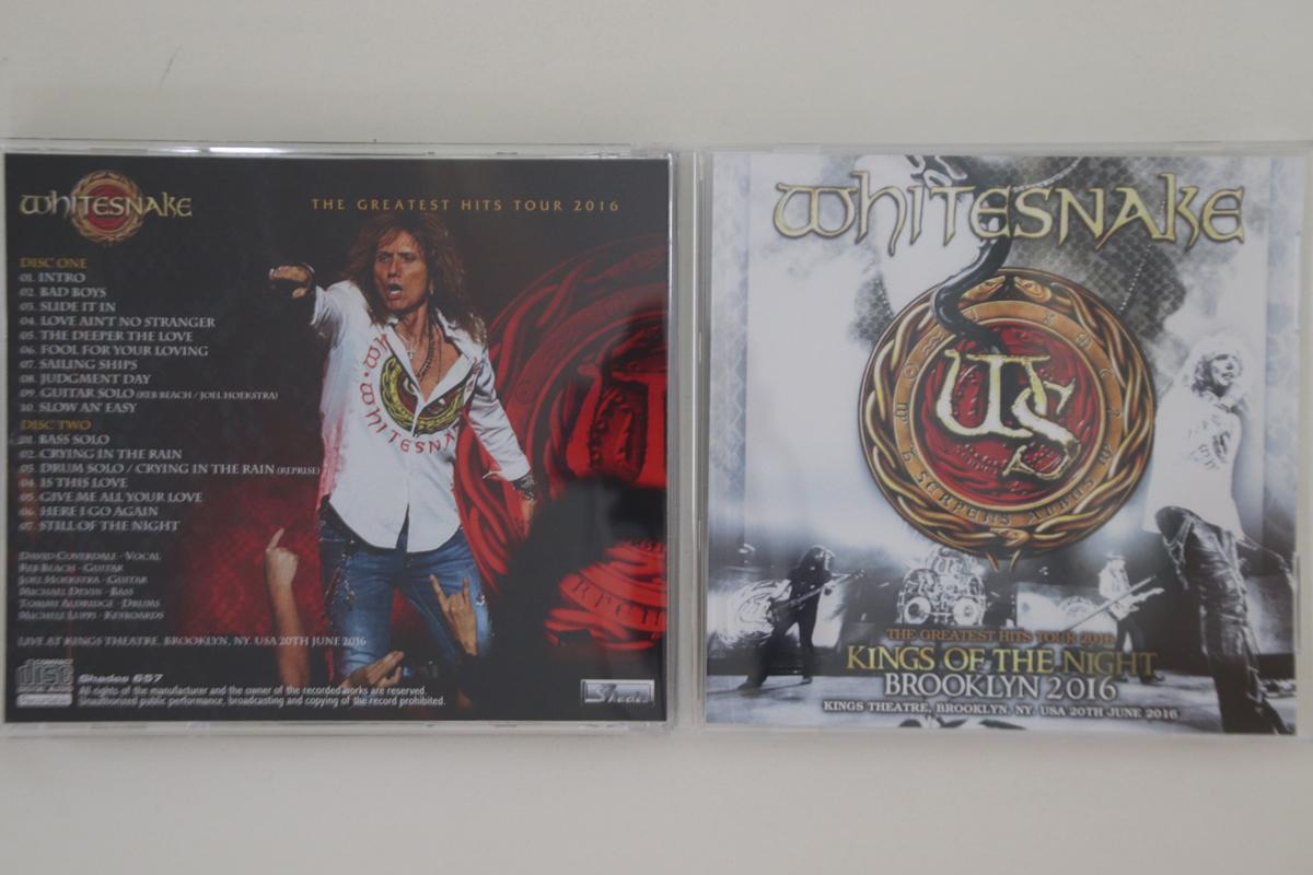 CD WHITESNAKE - Kings Of The Night Brooklyn 2016 SHADES657 SHADES Japan Metal Used
CD WHITESNAKE - Kings Of The Night Brooklyn 2016 SHADES657 SHADES Japan Metal Used