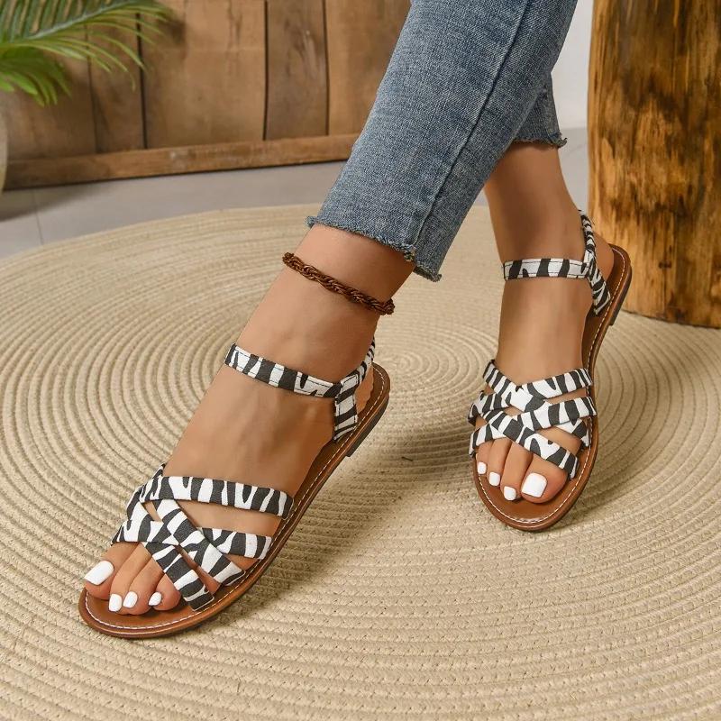 2025 Новые женские туфли с эластичной резинкой женские сандалии модные леопардовые принты летние повседневные удобные сандалии больших размеров на плоской подошвеzapatos 43
2025 Новые женские туфли с эластичной резинкой женские сандалии модные леопардовые принты летние повседневные удобные сандалии больших размеров на плоской подошвеzapatos 43