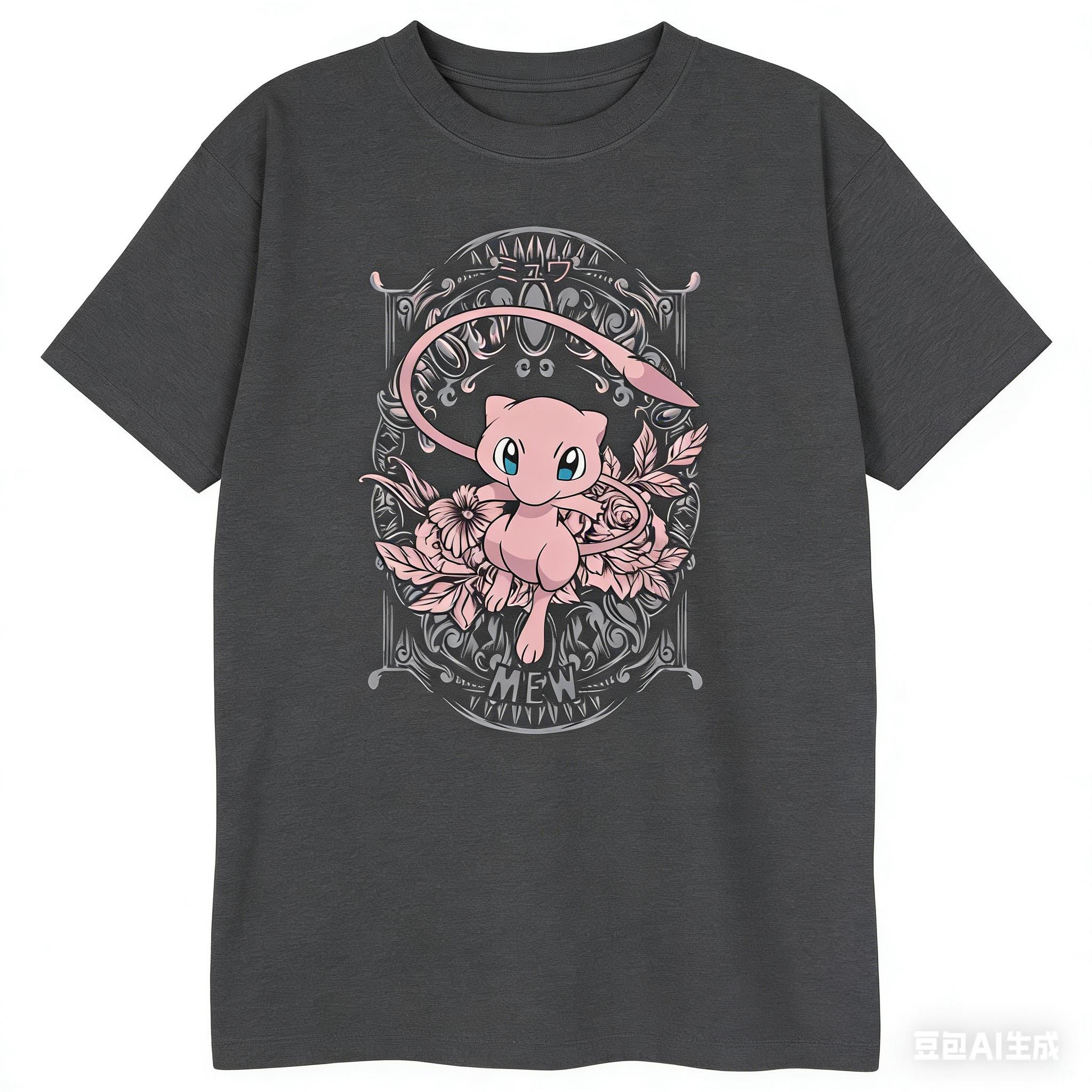 Anime Pokémon Mew Vintage Tshirt Unisexs and Womens Cotton Summer Y2K Clothing Breathable Fashion Round Neck Short Sleeve Top S
Anime Pokémon Mew Vintage Tshirt Unisexs and Womens Cotton Summer Y2K Clothing Breathable Fashion Round Neck Short Sleeve Top S