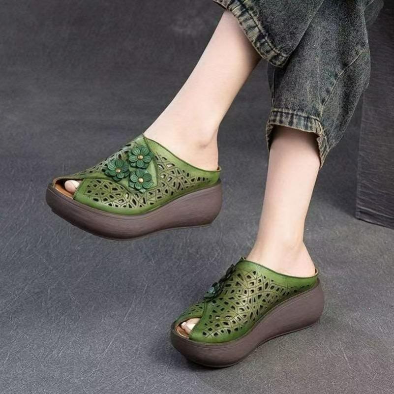 Thick-soled Birken Slippers Women s Flower Hole Sandals Mother Shoes Non-slip 41 зелений
Thick-soled Birken Slippers Women s Flower Hole Sandals Mother Shoes Non-slip 41 зелений