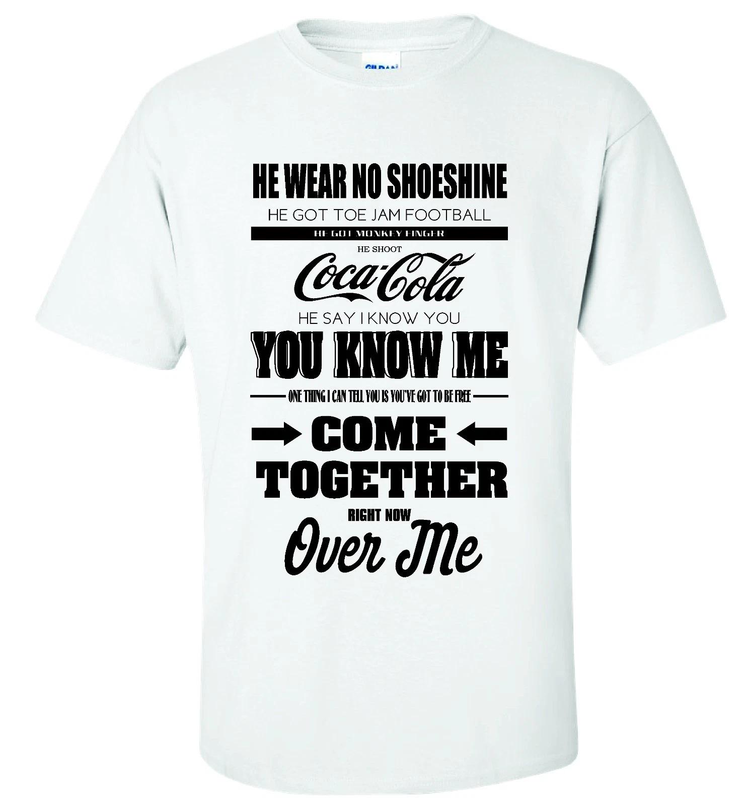 COME TOGETHER T-T-shirt - BEATLES LENNON MCCARTNEY RELATED TEE T-T-shirt 4XL
COME TOGETHER T-T-shirt - BEATLES LENNON MCCARTNEY RELATED TEE T-T-shirt 4XL