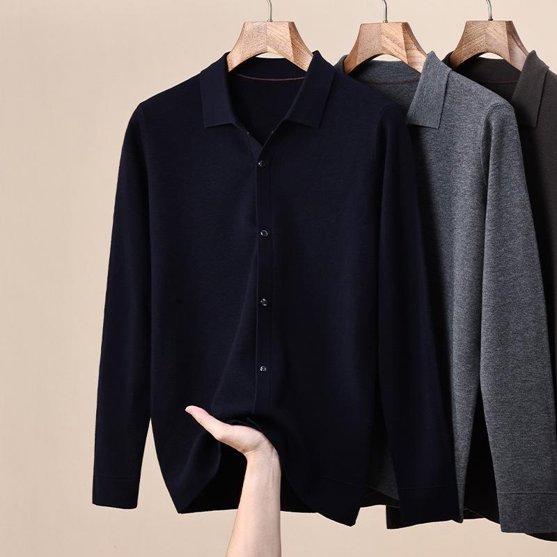 Men s Thickened 2025 Winter Wool Cardigan Sweater – 100% Fine Wool Knit Base Layer Shirt 180/96A
Men s Thickened 2025 Winter Wool Cardigan Sweater – 100% Fine Wool Knit Base Layer Shirt 180/96A