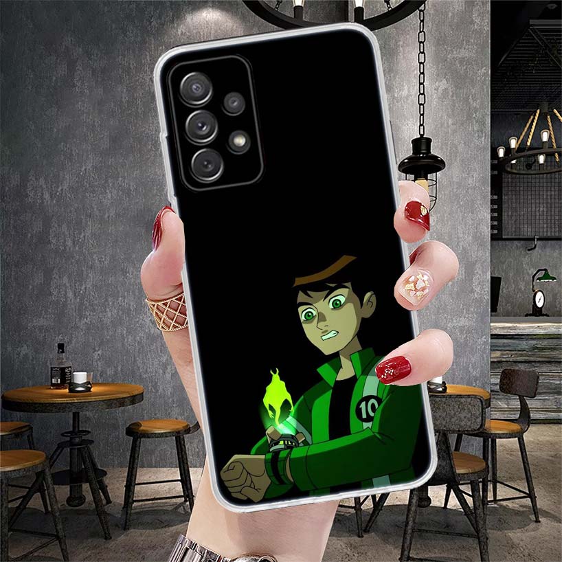 Cartoon Ben 10 Soft Phone Case For Samsung Galaxy A12 A22 A32 A52 A72 A02S A51 A50S A71 A70 A31 A20S Note 20 Ultra S10 A10S Gala Samsung A20(A30)
Cartoon Ben 10 Soft Phone Case For Samsung Galaxy A12 A22 A32 A52 A72 A02S A51 A50S A71 A70 A31 A20S Note 20 Ultra S10 A10S Gala Samsung A20(A30)
