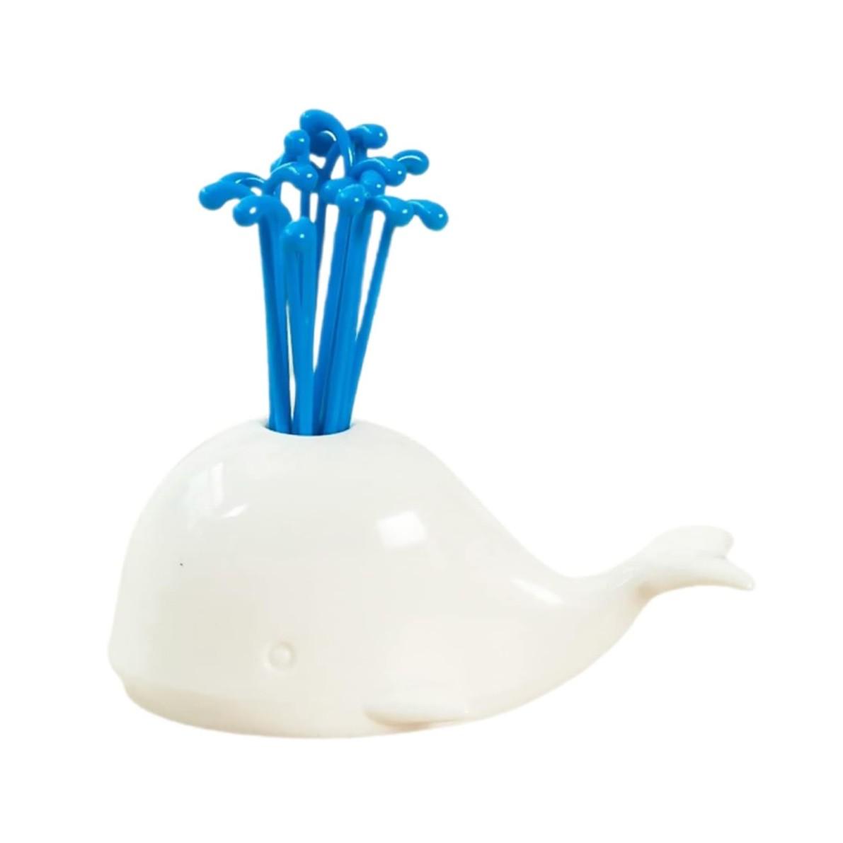 Прекрасный набор фруктовых вилок «Белуга-фонтан», креативные фруктовые шпажки в виде животных-китов, 16 фруктовых вилок, 1 подставка в виде кита
Прекрасный набор фруктовых вилок «Белуга-фонтан», креативные фруктовые шпажки в виде животных-китов, 16 фруктовых вилок, 1 подставка в виде кита