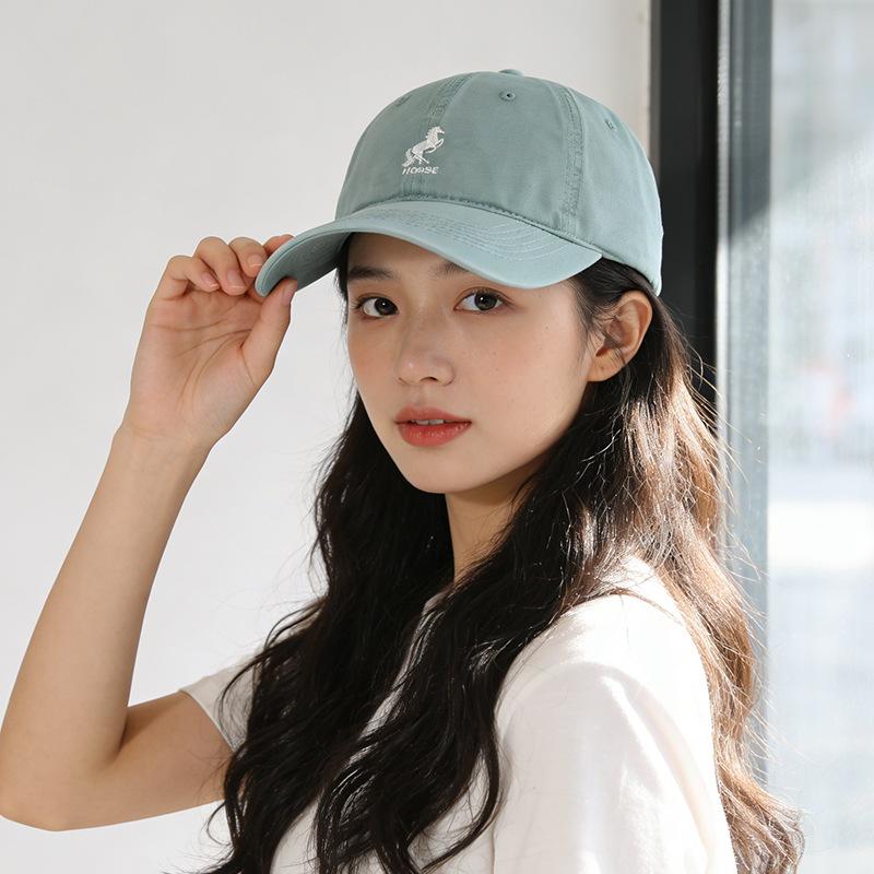 Peaked Cap Pony Embroidery Spring and Summer Face Peaked Cap Versatile Student Tide M(56-58cm)
Peaked Cap Pony Embroidery Spring and Summer Face Peaked Cap Versatile Student Tide M(56-58cm)