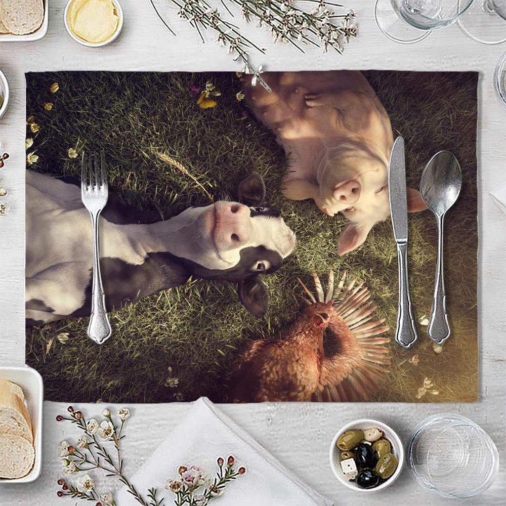 1PC animals Placemat Summer Style Sunflowers Bee Vase Decor Rustic Table Mat Tabletop Protection for Kitchen 1PC 30x45CM
1PC animals Placemat Summer Style Sunflowers Bee Vase Decor Rustic Table Mat Tabletop Protection for Kitchen 1PC 30x45CM