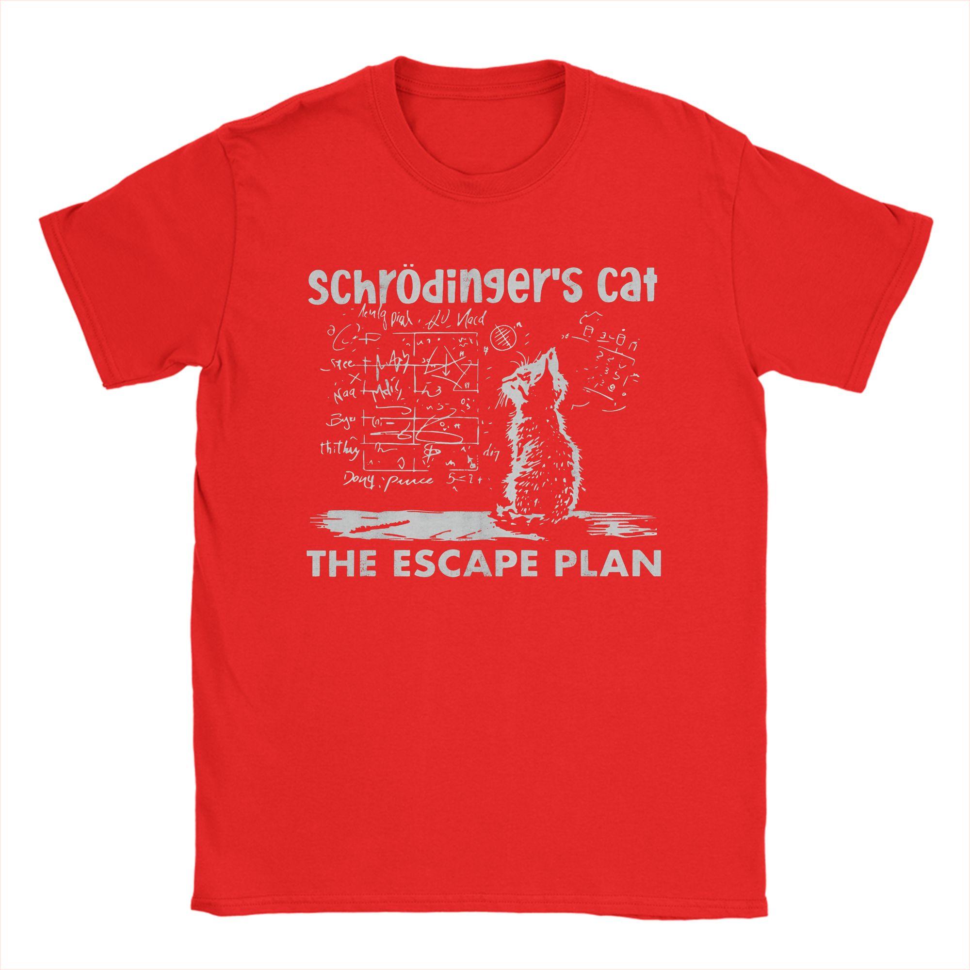 Men s Schrodingers Cat The Escape Plan T-Shirts Cotton Tees Beach Awesome Short-Sleeved T-Shirt O-Neck Harajuku Tshirt Big Size S
Men s Schrodingers Cat The Escape Plan T-Shirts Cotton Tees Beach Awesome Short-Sleeved T-Shirt O-Neck Harajuku Tshirt Big Size S