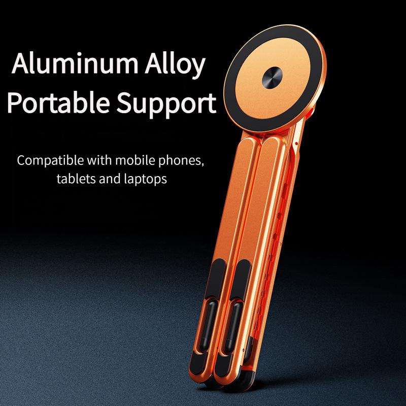 Magnetic Phone Stand, Foldable Aluminum Alloy Holder for MagSafe iPhone, iPad, Tablet, Laptop Portable Desktop Stand for Travel & Office помаранчевий
Magnetic Phone Stand, Foldable Aluminum Alloy Holder for MagSafe iPhone, iPad, Tablet, Laptop Portable Desktop Stand for Travel & Office помаранчевий