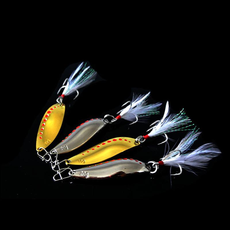 Blood Groove Feather Hook Leech Sequins - Long Cast Metal Artificial Fishing Bait 2.5g Silver Single Hook
Blood Groove Feather Hook Leech Sequins - Long Cast Metal Artificial Fishing Bait 2.5g Silver Single Hook