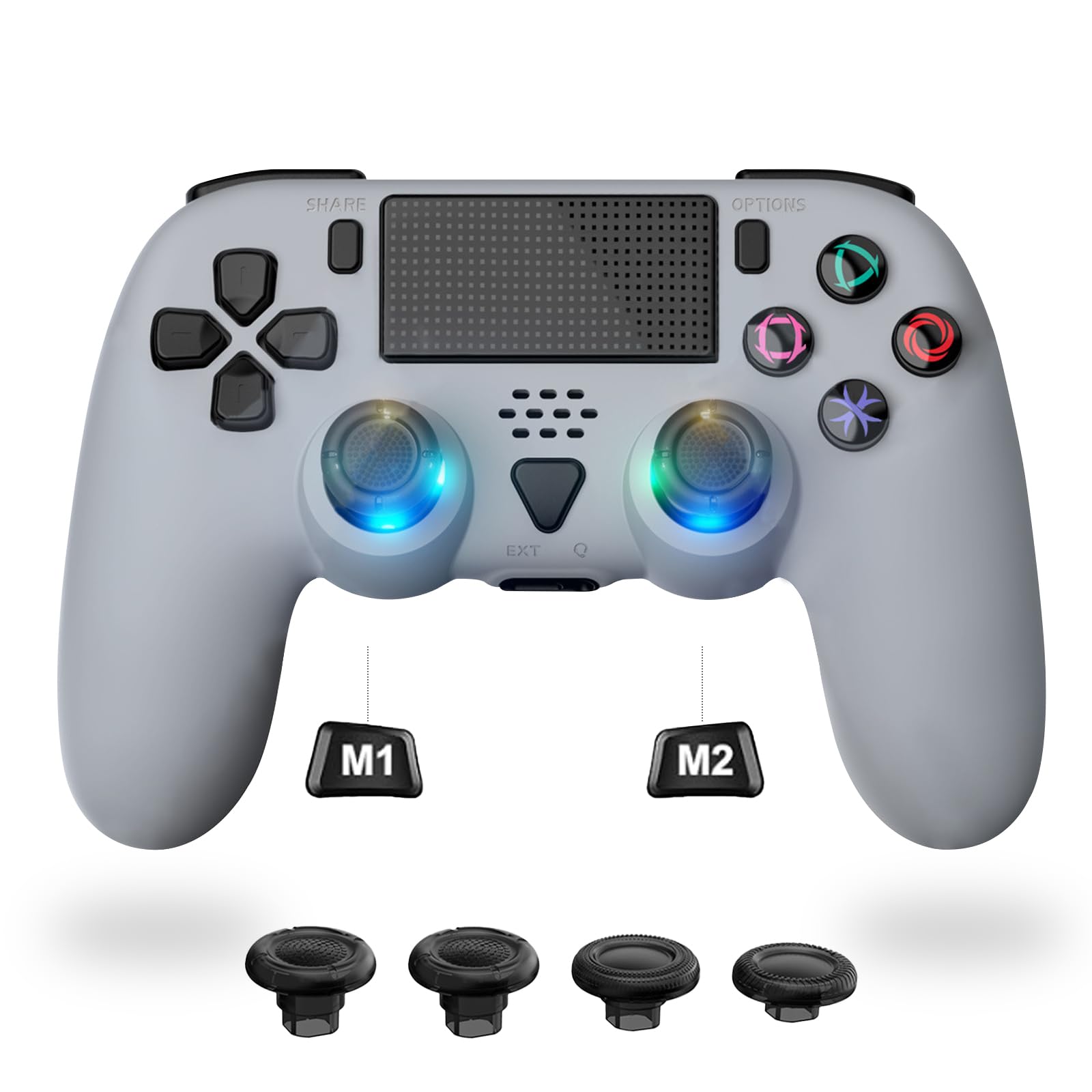 PS5 Controller PS5 Wireless Controller For DualSense No Delay Continuous Fire Macro Function With Back Button Double Vibration Gyro Sensor Function чорний
PS5 Controller PS5 Wireless Controller For DualSense No Delay Continuous Fire Macro Function With Back Button Double Vibration Gyro Sensor Function чорний
