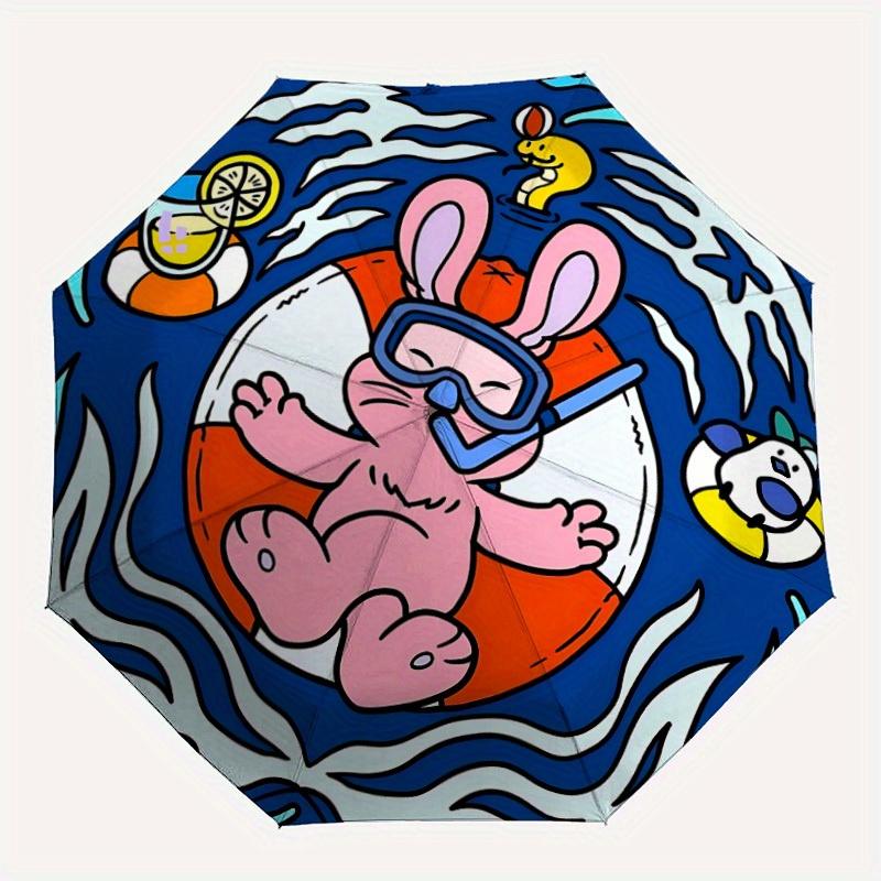 1pc Bunny DiveAutomatic Open/close, All-Season Portable Folding Umbrella for Friends, Travel, Everyday, Events yy250806107
1pc Bunny DiveAutomatic Open/close, All-Season Portable Folding Umbrella for Friends, Travel, Everyday, Events yy250806107
