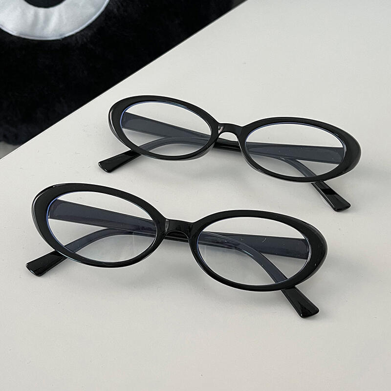 Black horn-rimmed glasses frame round blue light blocking gl-23 dori black
Black horn-rimmed glasses frame round blue light blocking gl-23 dori black