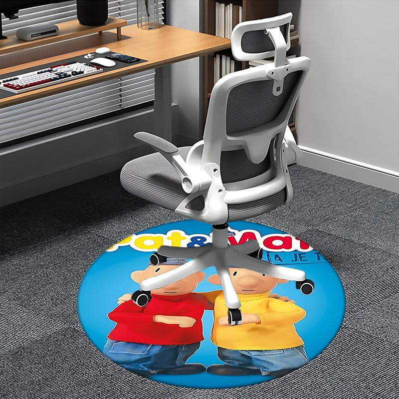 Pat & Mat Chair Mat - Round Carpet for Home Decor, Office Use, Bedroom 80cm
Pat & Mat Chair Mat - Round Carpet for Home Decor, Office Use, Bedroom 80cm