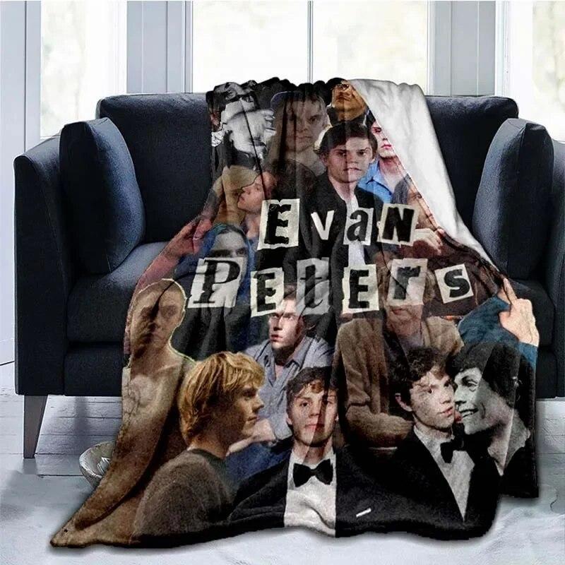 Cute Evan Peters Movie Actor Blanket Flannel Winter Warm Throw Blanketblankets for Bedsbedroom Sofa Office Picnic Blanket Gifts
Cute Evan Peters Movie Actor Blanket Flannel Winter Warm Throw Blanketblankets for Bedsbedroom Sofa Office Picnic Blanket Gifts