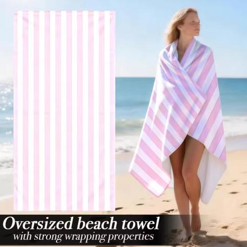 Beach Towel Bath Towel Lightweight Soft Extra Large Luxury Oversized with Strong Wrapping Properties Perfect for Sports W40*H60(CM)
Beach Towel Bath Towel Lightweight Soft Extra Large Luxury Oversized with Strong Wrapping Properties Perfect for Sports W40*H60(CM)