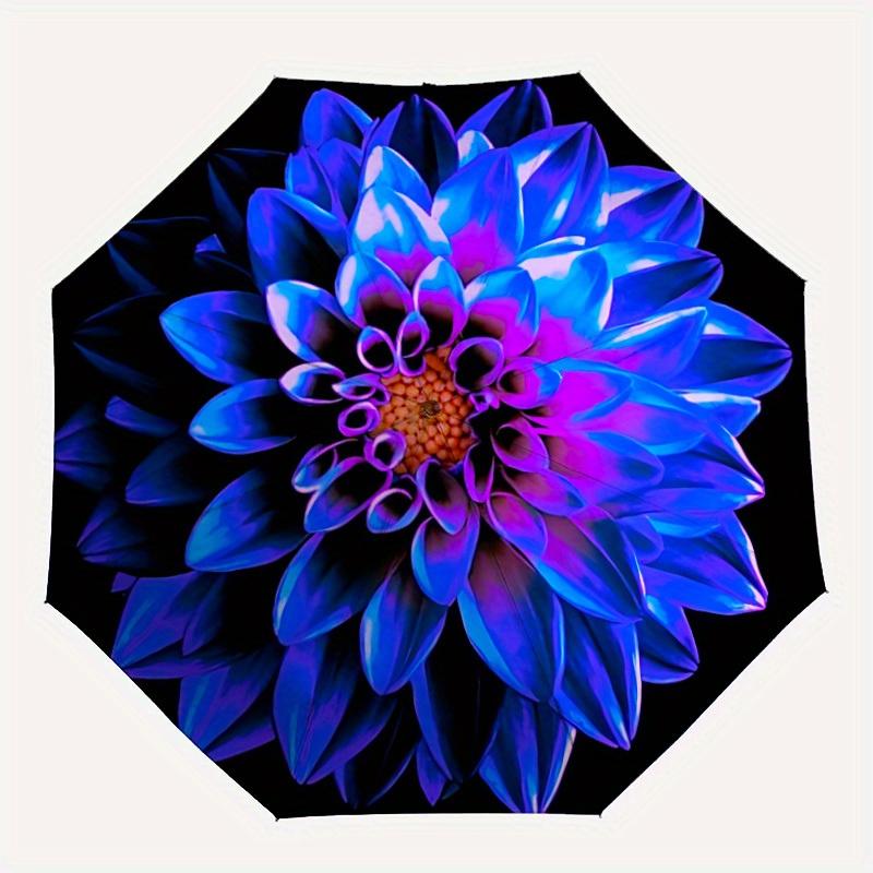1pc Blue Flower Automatic Open/close, All-Season Portable Folding Umbrella for Friends, Travel, Everyday yy250812233
1pc Blue Flower Automatic Open/close, All-Season Portable Folding Umbrella for Friends, Travel, Everyday yy250812233