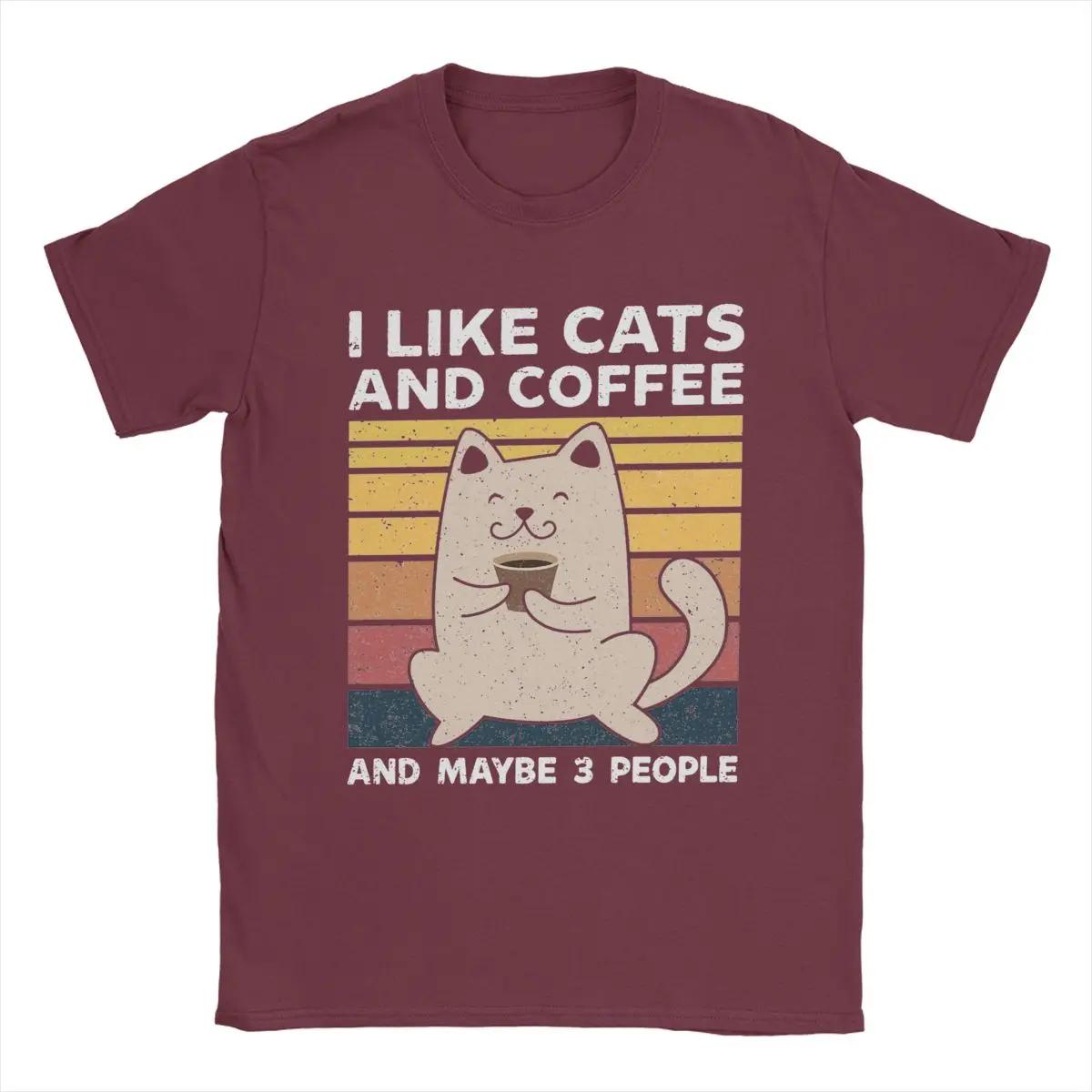 Men s T-Shirt I Like Cats And Coffee And Maybe 3 People 100% Cotton Tee Shirt Short Sleeve T Shirt Crew Neck Clothing Classic XXXXXL бордовий
Men s T-Shirt I Like Cats And Coffee And Maybe 3 People 100% Cotton Tee Shirt Short Sleeve T Shirt Crew Neck Clothing Classic XXXXXL бордовий