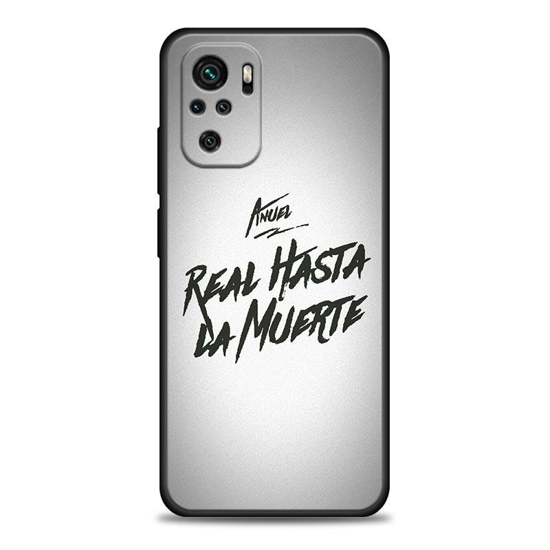 Anuel AA Real Hasta La Muerte Phone Case For Redmi Note 15 14 13 12 Pro 4G Plus Back Cover Redmi 15C 14C 15 5G Silicone Fundas Redmi Note 12 Pro 5G
Anuel AA Real Hasta La Muerte Phone Case For Redmi Note 15 14 13 12 Pro 4G Plus Back Cover Redmi 15C 14C 15 5G Silicone Fundas Redmi Note 12 Pro 5G