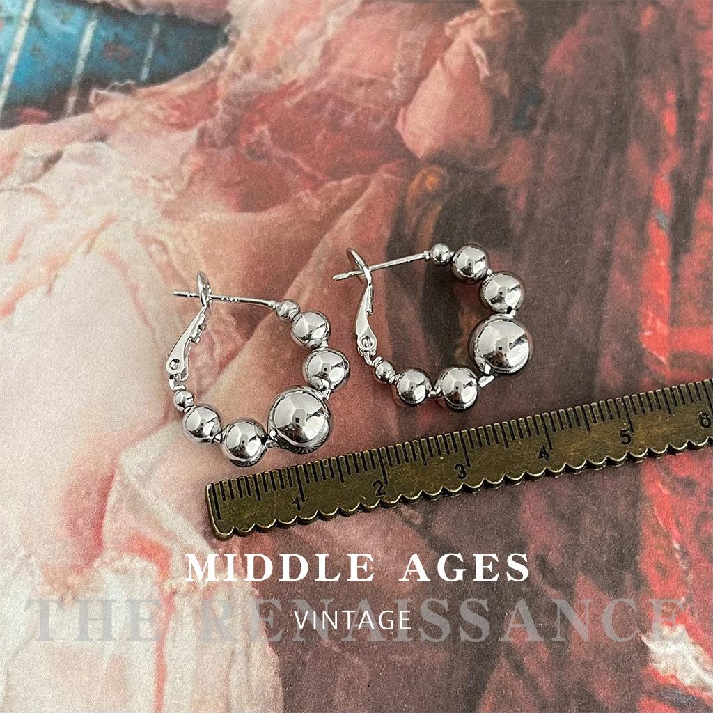 Geometric round ball ear buckle temperament personalized earrings versatile face small earrings earrings срібний
Geometric round ball ear buckle temperament personalized earrings versatile face small earrings earrings срібний