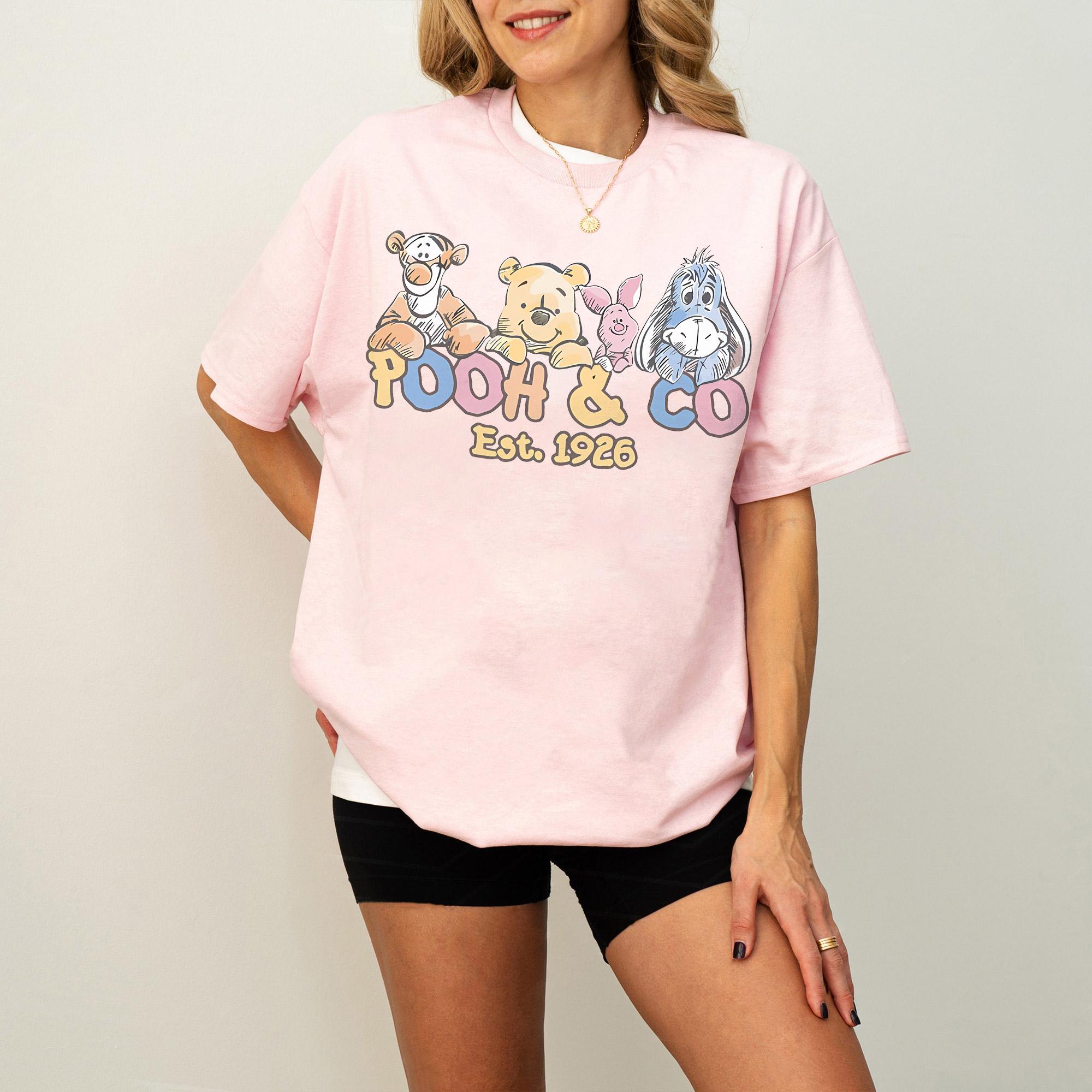 Womens Disney Winnie The Pooh TShirt Cotton Classic Short Sleeve Unisex Streetwear Oversized Loose Casual Stylish S
Womens Disney Winnie The Pooh TShirt Cotton Classic Short Sleeve Unisex Streetwear Oversized Loose Casual Stylish S