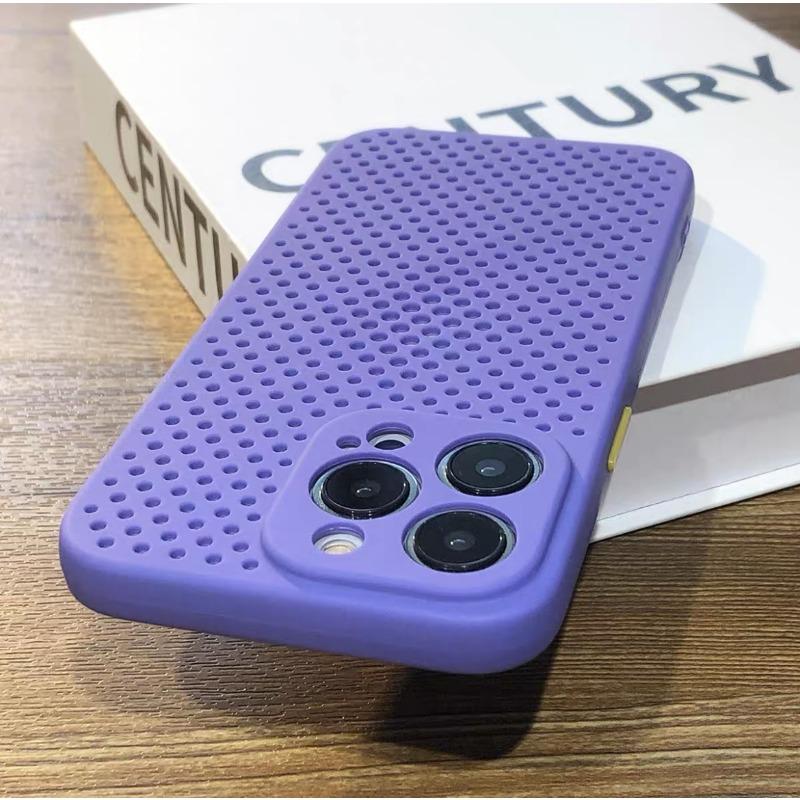 Подходит для Apple 16 Охлаждающий чехол для телефона Сотовое дышащее отверстие iPhone 15 Полностью закрывающий 14proMax Противоударный защитный чехол iPhoneXsmax фиолетовый
Подходит для Apple 16 Охлаждающий чехол для телефона Сотовое дышащее отверстие iPhone 15 Полностью закрывающий 14proMax Противоударный защитный чехол iPhoneXsmax фиолетовый