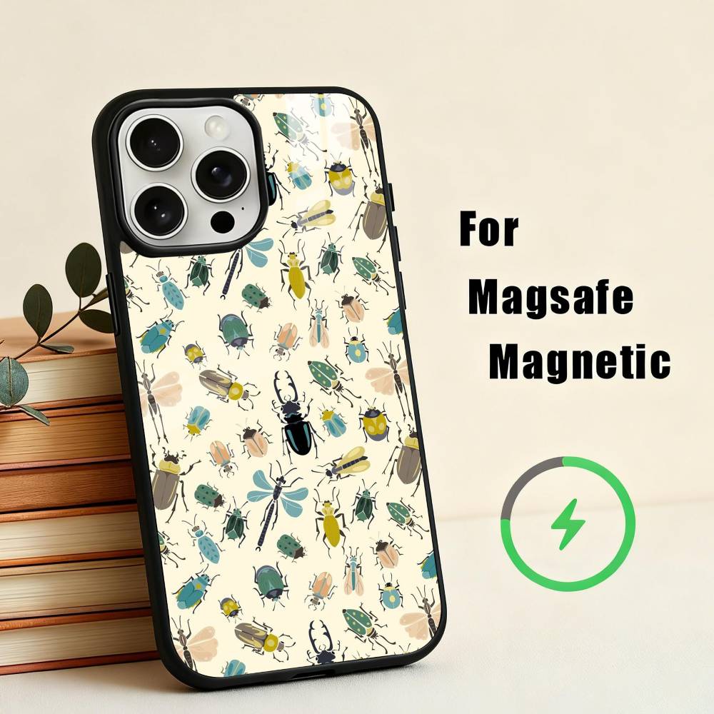 I-Insects And B-Bugs Phone Case For iPhone 17,16,15,14,13,12,Plus,Pro,Max for Magsafe Magnetic Wireless Charging iPhone11PROMAX
I-Insects And B-Bugs Phone Case For iPhone 17,16,15,14,13,12,Plus,Pro,Max for Magsafe Magnetic Wireless Charging iPhone11PROMAX